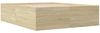 vidaXL Bettgestell Sonoma-Eiche 160x200 cm Holzwerkstoff 3280911 Bild 3