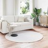 vidaXL Rutschfester Teppich aus Kunstkaninchenfell OLITE Weiß Ø 200 cm 42021627 Bild 1