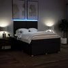 vidaXL Boxspringbett mit Matratze Schwarz 160x200 cm Stoff 3294402 Bild 4