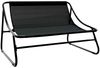 vidaXL gartenmöbel Schwarz 110 x 81 x 71 cm Pulverbeschichteter Stahl 42008030 Bild 4