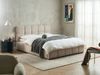 Bett mit Stauraum Stoff NOYON 160 x 200 cm Hellbeige Bild 3
