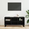 vidaXL TV-Schränk Schwarz Eichen-Optik 103,5 x 30 x 50 cm 881928 Bild 4