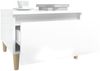 vidaXL Beistelltisch Hochglanz-Weiß 50x46x35 cm Holzwerkstoff 819504 Bild 5