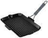 Staub Grill Pans Grillpfanne mit Ausgießnase 34 cm, Gusseisen, Schwarz Bild 2