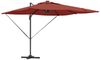 vidaXL Sonnenschirm mit LED-Lichtleisten Terrakotta 286 x 284 x 270 cm 42003326 Bild 2