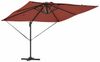 vidaXL Sonnenschirm mit LED-Lichtleisten Terrakotta 286 x 284 x 270 cm 42003326 Bild 5