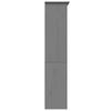 vidaXL Bücherregal BODO Grau 82x40x173 cm Massivholz Kiefer 355058 Bild 5