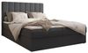 MOEBLO Boxspringbett Bett 01 (Bonell, Topper, Doppelbett gepolstertes Kopfteil mit Bettkasten Boxspringbett, aus Samt, Polsterbett Kontinentalbett, dekorativem Kopfteil), Boxspring, - (BxHxT):143/163/183x113x214 cm Bild 4