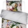 ESSENZA Bettwäsche Fleur Grey Satin 155 x 220 + 80 x 80 cm Bild 2