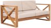 Outdoor Sofa Molveno 2-Sitzer Teak Massivholz von Teako Design Bild 4