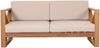Outdoor Sofa Molveno 2-Sitzer Teak Massivholz von Teako Design Bild 5