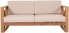 Outdoor Sofa Molveno 2-Sitzer Teak Massivholz von Teako Design Bild 2