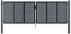 vidaXL Gartentor Anthrazit 300x100 cm Stahl 154566 Bild 3