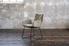 KAWOLA Stuhl NEW CHARME Esszimmersessel Velvet sand 87 x 66 x 59 cm Bild 2