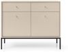 AX LIVING Kommode mit Schubladen Domiti MKSZ104 104 cm Modern in Beige Bild 4