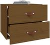 vidaXL Wand-Nachttische 2 Stk. Honigbraun 50x36x40 cm 820983 Bild 4