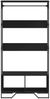 vidaXL Kleiderständer Schwarz 90x50x180 cm Holzwerkstoff 848669 Bild 4