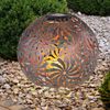 LED Solar-Steckleuchte, Kugel, antik-gold, D 26 cm Bild 5