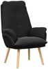 vidaXL Sessel Schwarz 69 x 74 x 93 cm Sherpa-Stoff 42001848 Bild 2