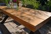 massiver Norwich Teak Echtholz Gartentisch 200x90 cm plus 6 bequeme Gartensessel Albenga Bild 2