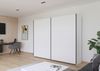 rauch Schwebetürenschrank Kleiderschrank Drehtürenschrank Schrank Garderobe KRONACH (in 3 Ausstattungen BASIC/CLASSIC/PREMIUM, Breiten 131/175/218/261 cm) optional ohne, mit 1 oder 2 Spiegel, viel Stauraum MADE IN GERMANY Bild 2