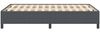 vidaXL Boxspringbett Dunkelgrau 160 x 200 cm Cordstoff 42006978 Bild 5