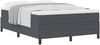 vidaXL Boxspringbett Dunkelgrau 160 x 200 cm Cordstoff 42006978 Bild 2