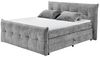 Boxspringbett Gallina 180x200 cm mit Bettkasten Farbe Grau HR30-Topper – Ed Exciting Design Bild 4
