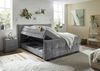 Boxspringbett Gallina 180x200 cm mit Bettkasten Farbe Grau HR30-Topper – Ed Exciting Design Bild 2