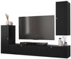 Wohnwand 'Valdi Slim I 1' schwarz Bild 1
