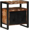 vidaXL Badezimmermöbel-Set mit Regal 3 pcs Massives upgecyceltes Holz 3305615 Bild 4