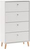 Schildmeyer Kommode Bjarne 160566, mattweiß, 60,1 x 33 x 101,3 cm Bild 1