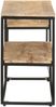 vidaXL TV-Schrank 180x30x50 cm Raues Mangoholz 321620 Bild 3