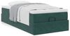 vidaXL Ottoman-Bett mit Matratze Dunkelgrün 90x190 cm Samt 3311156 Bild 4