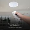 LED Deckenleuchte, weiß, dimmbar, Fernbedienung, D 50 cm Bild 5