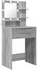 vidaXL Schlafzimmer-Frisiertische Graues Sonoma 80 x 39,6 x 135 cm 888993 Bild 2