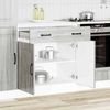 vidaXL Küchenunterschrank Kalmar Grau Sonoma Holzwerkstoff 853503 Bild 3