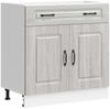 vidaXL Küchenunterschrank Kalmar Grau Sonoma Holzwerkstoff 853503 Bild 2