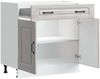 vidaXL Küchenunterschrank Kalmar Grau Sonoma Holzwerkstoff 853503 Bild 5