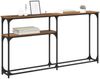 Konsolentisch, Beistelltisch, Konsole Altholz 145x22.5x75cm Holzwerkstoff Bild 3