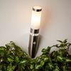 Brilliant Leuchten No. G46798-82 Außenwandfackel mit Bewegungsmelder Bole LED edelstahl Bild 5