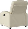 vidaXL Relaxsessel Creme Kunstleder 3205541 Bild 3