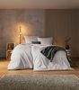 Estella Mako-Satin Bettwäsche Atelier Valetta 135x200 + 1 x Kissen 80 x 80 Uni platin Bild 5