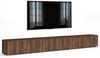 AX LIVING Barvo 3x100 TV Kommode Lowboard Dunkelbraun Nussbaum Warmia S Bild 4
