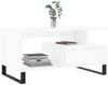 vidaXL Couchtisch Weiß 90x49x45 cm Holzwerkstoff 831028 Bild 3
