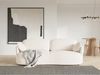 Selsey 'Raviolo' Sofa mit Schlaffunktion, Stauraum und Bouclé-Bezug, creme, ca. 95 x 230 x 103 cm Bild 2