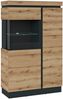 Wohnwand >Corte< (3-teilig) in Coast Evoke Eiche Dekor - 265x165x45 (BxHxT) Bild 4