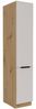 Küchen Hochschrank 40 cm SOLANO Kaschmir beige + Eiche Artisan matt Küchenzeile Küchenblock Küche Bild 5