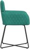 vidaXL Esszimmerstühle 2 pcs Samt (V) Türkis 59 x 56,5 x 86 cm 42034301 Bild 3