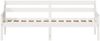 vidaXL Tagesbett ohne Matratze Weiß 80x200 cm Massivholz Kiefer 842827 Bild 4